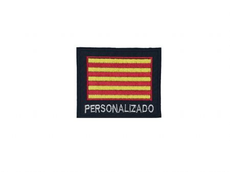 Parche bandera catalana (velcro)